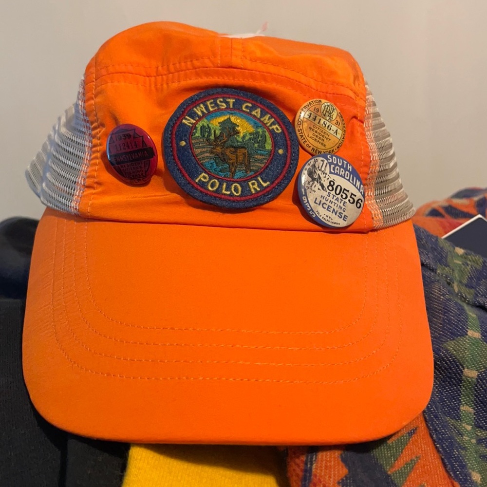 Polo Ralph Lauren Orange Sportsman Longbill NWT